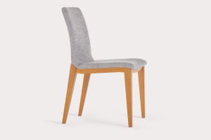 Comfortable upholstered chair from massive wood. Quality czech furniture. Produced by family company SITUS.