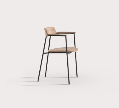 polokřeslo ROR s kovovou konstrukcí