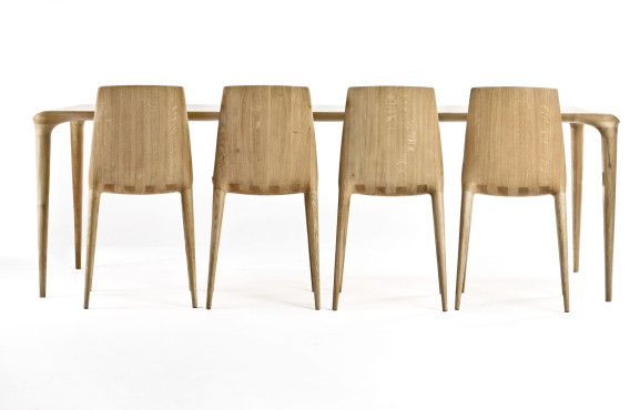 Kvalitní jídelní stůl a židle z masivu. Designový nábytek do jídelny. Vyrobeno českou rodinnou firmou SITUS
