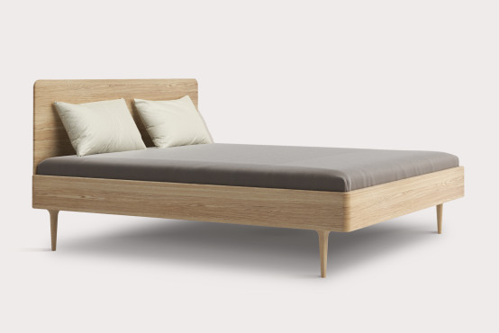 Kvalitní postel z masivu. Designová postel. Vyrobeno českou rodinnou firmou SITUS.