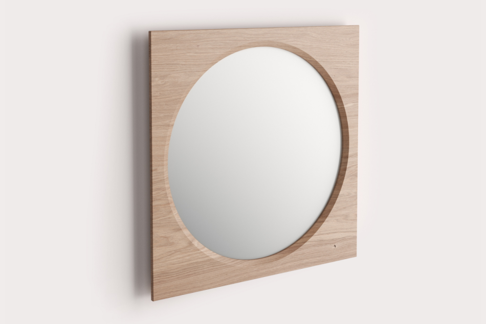 Designové zrcadlo s masivním rámem. Vyrobeno českou rodinnou firmou SITUS.