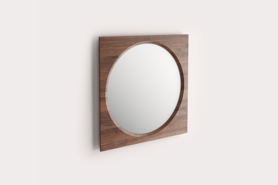 Designové zrcadlo z masivu. Vyrobeno českou rodinnou firmou SITUS